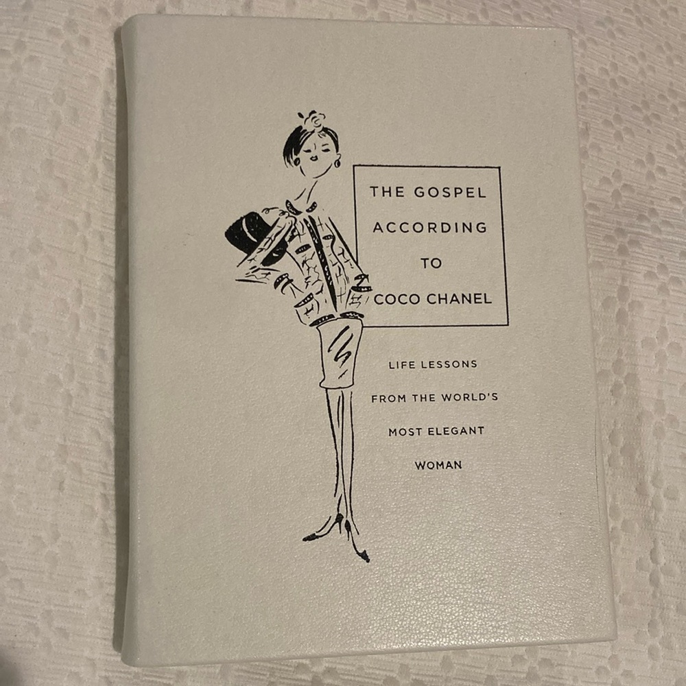 Chanel Other-The Gospel According To Coco Chanel Leather Book
